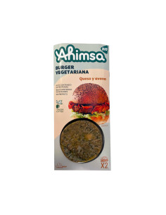 Hamburguesa Queso y Avena Bio 160g AHIMSA